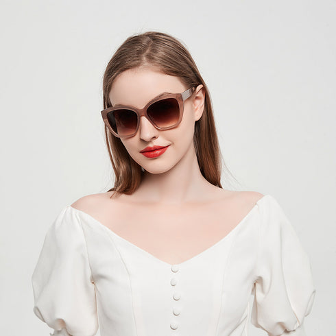Cat Eye full rim Acetate Women's Sunglasses 20A8106